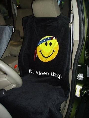 Seat Armour Slip On Seat Cover It's A Jeep Thing Logo